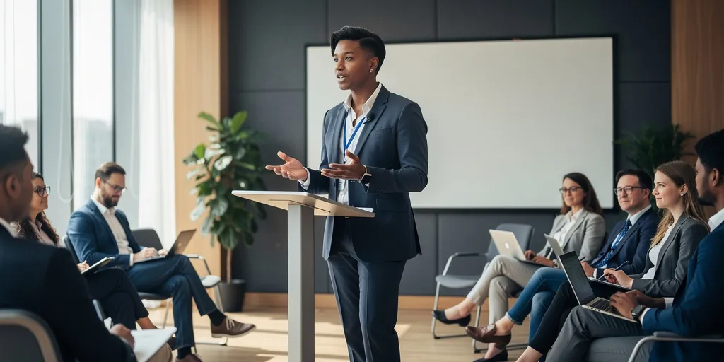 avoir de l'éloquence