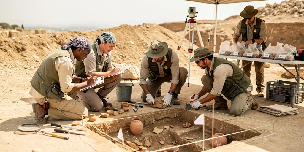 salaire d un archeologue