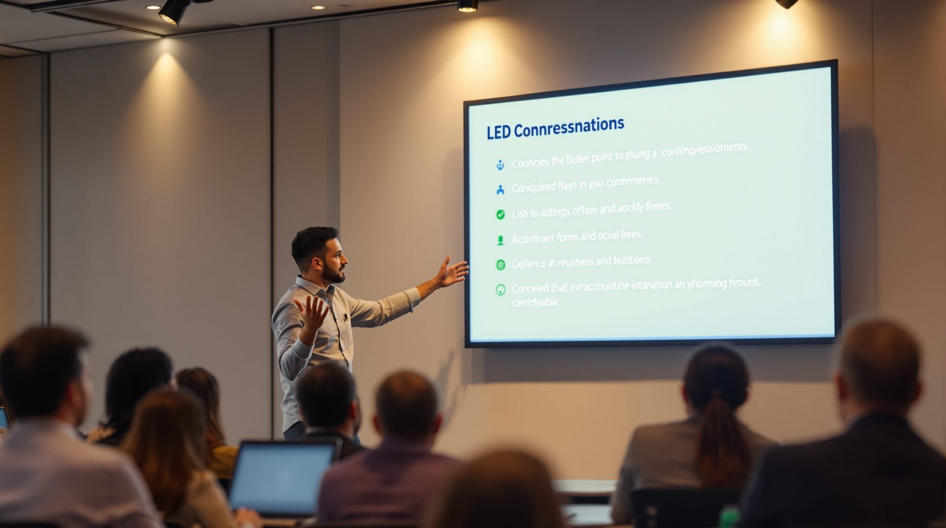 bullet point presentation