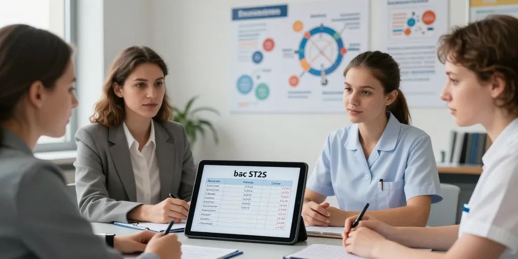 debouches bac st2s
