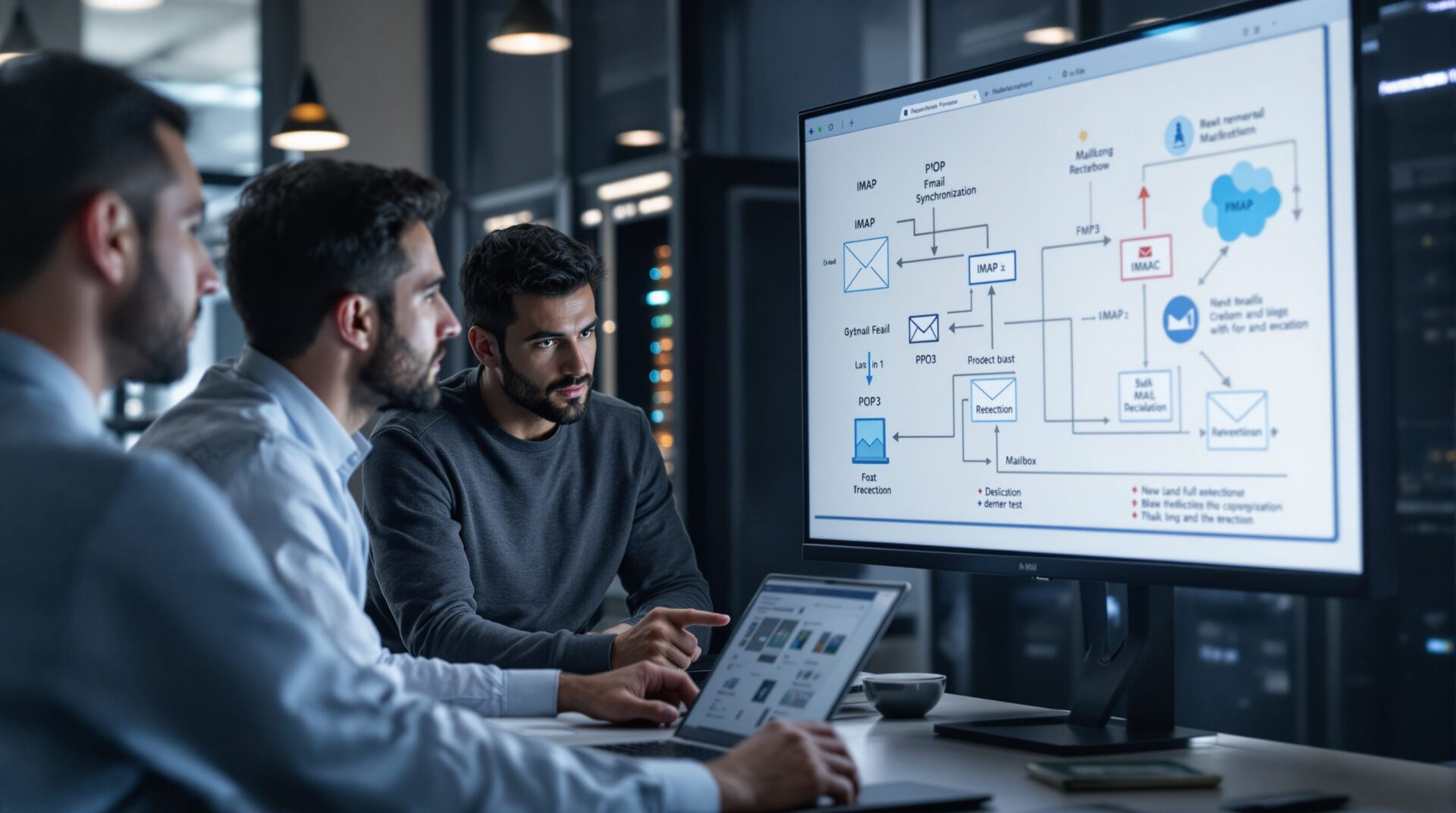 protocole réception courrier pix