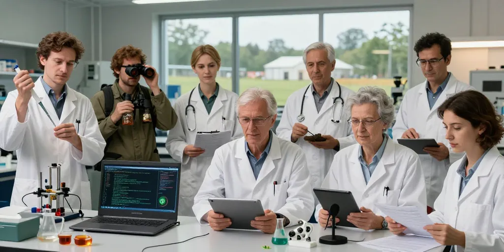 metier dans la science