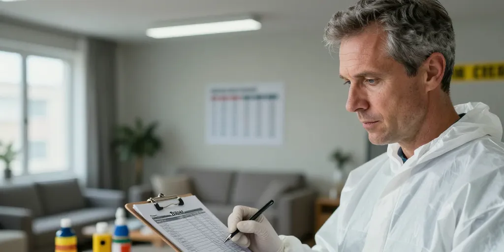 nettoyeur de scène de crime salaire