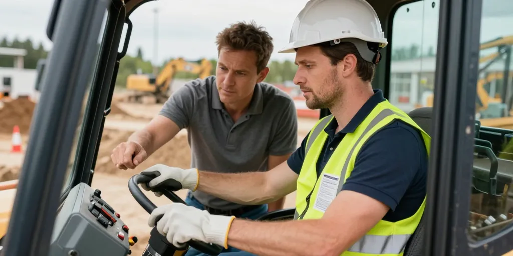 conducteur d'engin travaux public