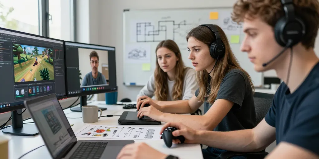 formation jeux vidéo à distance