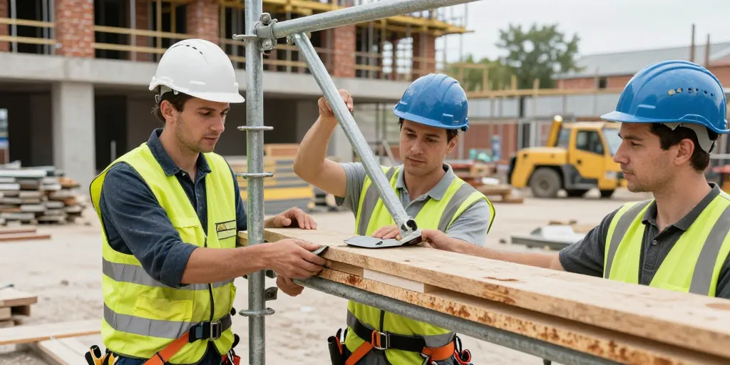 Montage d'échafaudage : les 3 erreurs critiques qui arrêtent vos chantiers