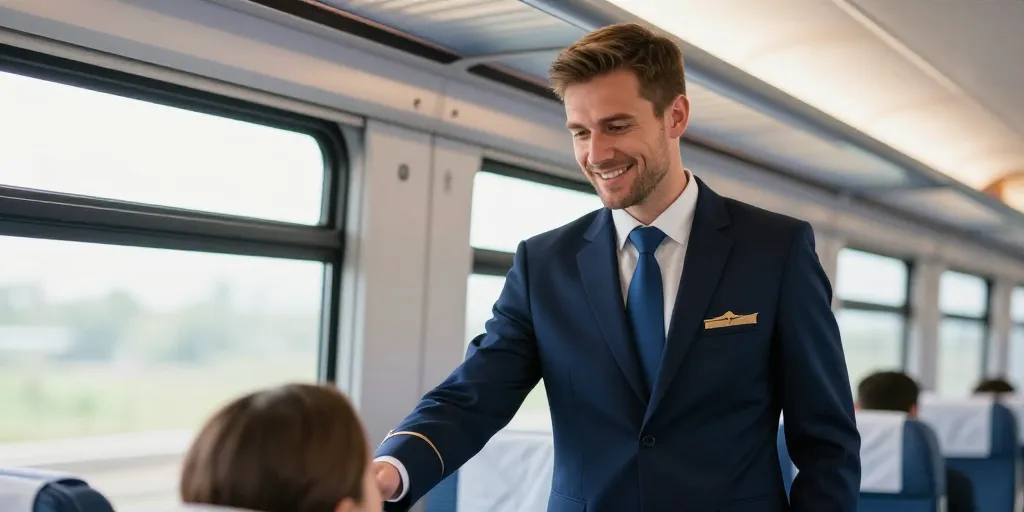 commercial a bord des trains