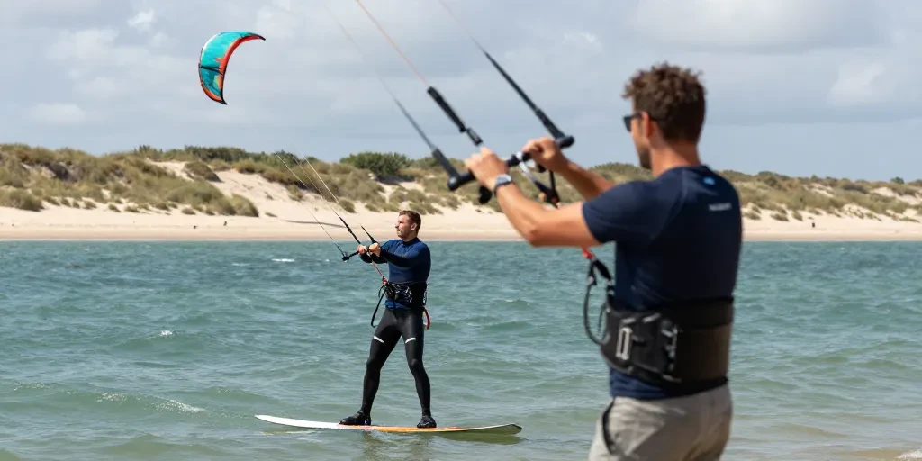 initiation kitesurf