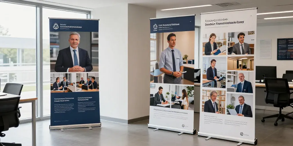 Roll up et kakemono : quel support choisir pour votre entreprise